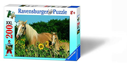 Ravensburger Puzzle Pferdeglück - 200 XXL Teile Puzzle ab 8 Jahre | 200 XXL Teile Puzzle, Kinderpuzzle ab 8 Jahre, Ravensburger Qualität