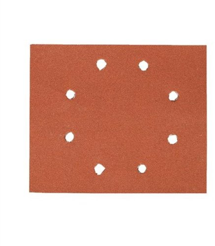 Dewalt DT3024-QZ Quarter Sanding Sheet, Pre-Punched, 115 mm x 115 mm, 180 g (Pack of 10)