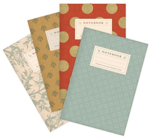 etmamu 535 4er-Set Hefte Muster Blanko