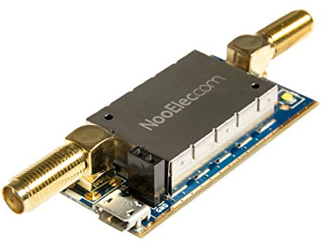 Nooelec SAWbird+ NOAA Barebones - Filtro de sierra premium y módulo LNA de ruido ultrabajo en cascada para aplicaciones NOAA. Frecuencia central de 137 MHz
