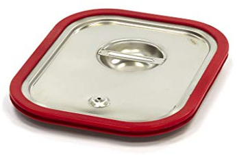 Maxima Gastro Gastronormdeckel - 1/2 GN - Edelstahl - Luftdicht