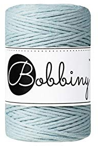 Bobbiny Oeko-Tex Premium Makramee Garn aus ökologischer Baumwolle 1,5 mm x 100 m (Misty)