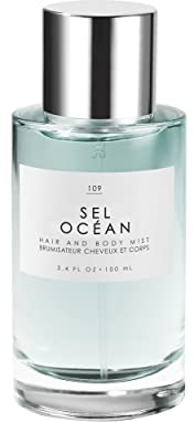 Le Monde Gourmand Sel Océan Hair & Body Perfume Mist - 3.4oz (100ml) - Honeysuckle, Muguet and Pink Sea Salt Fragrance Notes