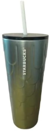 Starbucks 2022 Gobelet ventilé en acier inoxydable Motif queue de sirène 680 ml