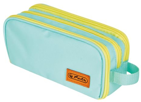 Herlitz Doppelfaulenzer Neon mint/gelb