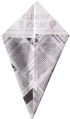 Spitztüte Newspaper/Zeitung 125g 19 cm 100er