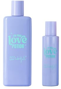 MR WONDERFUL - I'm Your Love Potion Promoción 75 ml + 30 ml, Colonia Mujer, Pack 2 Productos, Perfume Formato Spray, Eau de Toilette Femenina, Aroma Floral Afrutado, Fragancia Fresca y Duradera
