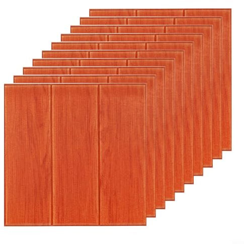 Lot de 30 panneaux autocollants muraux auto-adhésifs isolés acoustiquement, résistants à l'humidité, faciles à découper, 30 pièces (D)