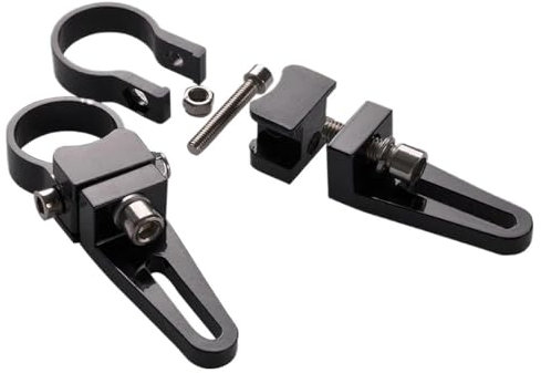 FRAOMHFW 2pcs 1 1.25 1.5 1.73 2 2.5 3 Inch Mount Bracket 25mm Rigid Tube Roll Clamps Tube Clamp LED Work Light Bar Mount Brackets(3Inch 76mm)