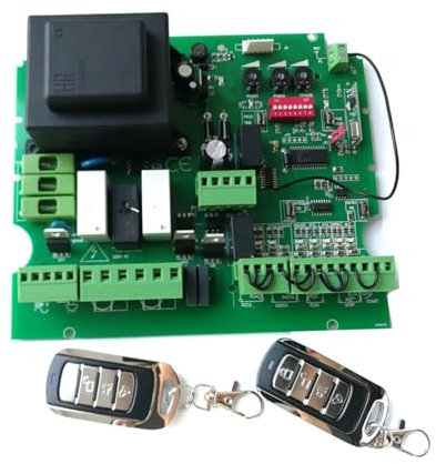 Motor Puerta Corredera, Placa de Control de abridor de puerta oscilante, sin caja, placa de tarjeta for actualización, modelo Universal, placa de circuito de CA 220V, placa de Control de repuesto ,par