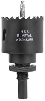 1 Stück HSS-Bohrer Bimetall-Lochsägen-Set Kernbohrer 35 53 60 70 mm for Edelstahl-Metallbohren Holzbearbeitungswerkzeuge(70mm)