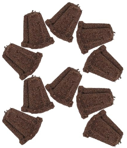 Lurrose Lot de 30 Cubes de Bouturage en Matière Hydroponique Rétention d'eau Améliorée Trous Préformés pour Racines Kit de Culture Hydroponique à Domicile Extérieur Terreau pour Semis