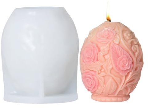 Stampo in silicone per uova di Pasqua | Stampo riutilizzabile per realizzare pasquali | per pasquali per dolci fai da te e decorazioni natalizie