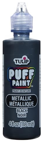 I Love To Create 17373 Tulip Dimensional Fabric Paint, Black