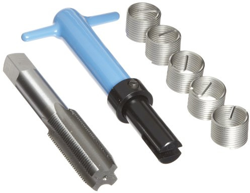 E-Z Lok EK31510 Helical Threaded Insert Kit, 304 Stainless Steel, 3/4-16 Thread Size, 0.750 Installed Length (Pack of 5)