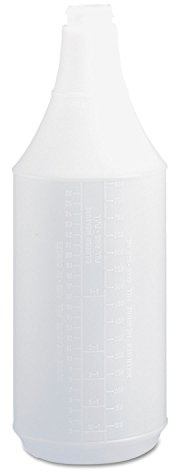 Boardwalk 00032 Embossed Spray Bottle 32 oz Clear 24/Carton