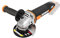 WORX WX800.9 18V (20V Max) Cordless 115mm Angle Grinder - (Tool only - Battery & Charger Sold Separately)