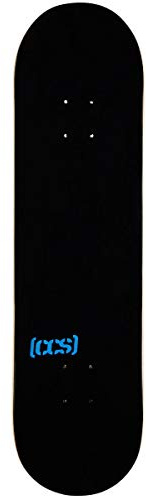 [CCS] Logo Skateboard Deck Black 7.75
