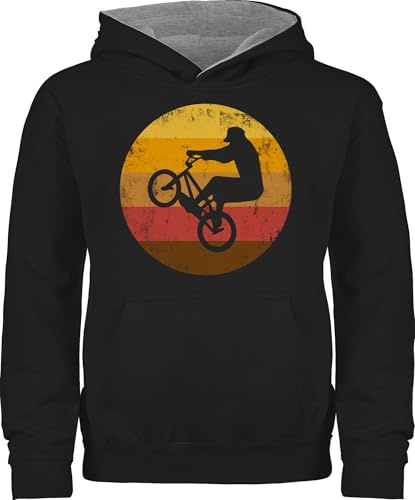Shirtracer - Pullover Kinder Hoodie Jungen Mädchen - Sport Kleidung - Radsport Geschenk BMX Fahrer Geschenk Radfahrer I
