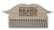 Beard Comb Custom Engraved Laser Cut Beard Comb, Wooden Comb, Mens Gift, Stocking filler gift, moustache comb, hipsta, hipster, fathers day, dad gift