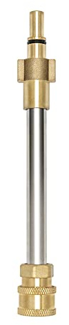 Fai Top Schaumkanone Adapter, 1/4 '' Schnellkupplung, Wascher Sprühstab Paar, Ersatz Druckreiniger Kupplungen,Hochdruckreiniger Pistole Adapter für Bosch AQT