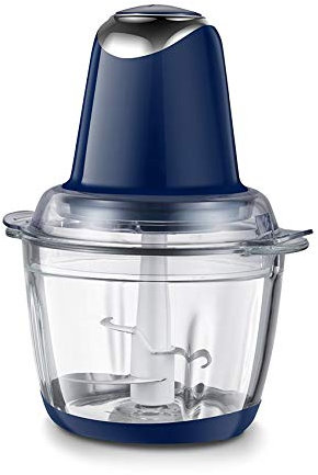 Samnuerly Hachoir à Viande ménage électrique en Acier Inoxydable Automatique Petit Hachoir à Viande Multifonction