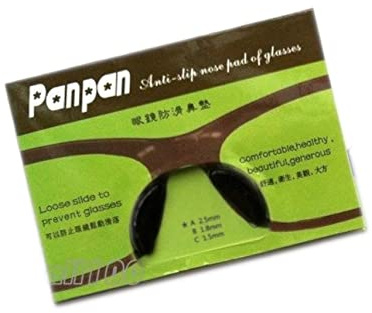 Großhandel 5 Paar Silikon Weiche Aufkleber Anti-Rutsch Nasenpads Zubehör für Brille Sonnenbrille Brille Zubehör
