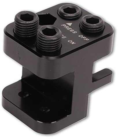 Kettenglied-Presswerkzeug, Motorrad-ATV-Master-Link-Presswerkzeug, Billet-Aluminium, Schwarz Eloxiert, für 520 525 530 Kette