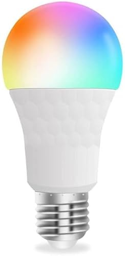 BENEXMART Tuya WiFi/Zigbee 9W Smart LED Glühbirne E27 Dimmbares Licht RGBCW Spotlighting Musik Rhythmus Atmosphäre Licht Alexa Google Home (Tuya WiFi Version)