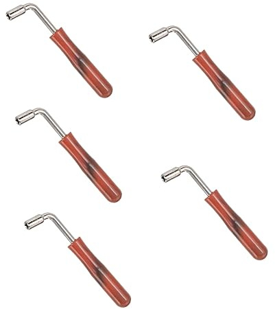 ibasenice 5 Stücke Schlüssel Instrument Ton Tuning Zubehör Hohe Effiziente Tuning Werkzeug
