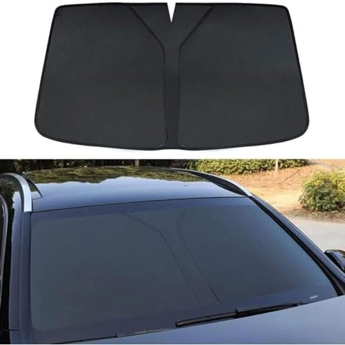 Parasol Delantero Coche, para Dacia Jogger 2021-2023 2024 Parabrisas Los Rayos UV Protector Resistir Plegable Polvo Cobertura Accesorios