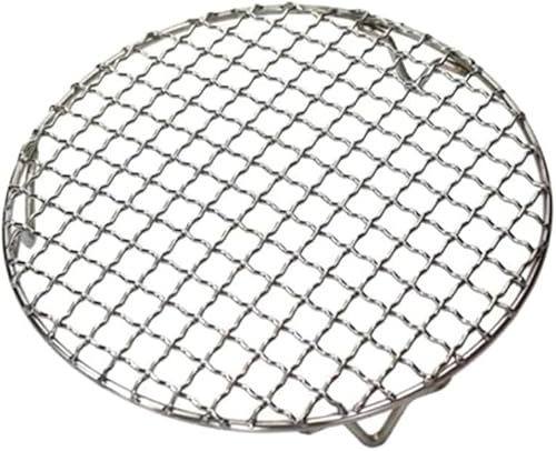 Stainless Steel Round Wire Baking Cooling Rack for Airfryer Oven, Nonstick Cooling Roasting Rack Net Grill Barbecue Rack for Cooling Cookie Bread Cake (250mm/9.8)