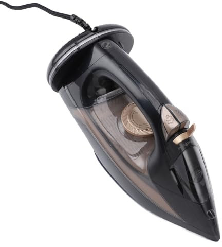 Haofy Fer à Vapeur Portatif 2200 W pour Vêtements avec capacité D'auto-Nettoyage Repassage à Sec et Humide Semelle Amovible en Acier Inoxydable, Idéal pour Les Voyages à Domicile