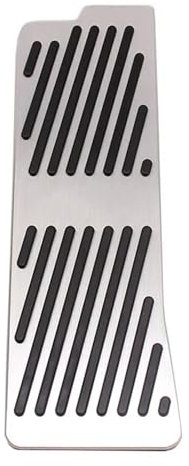 Pedale Abdeckung Für 3 Für Serie G20 G21 2020 Aluminium Accelerator Brems Fußstütze Pedal Pads Styling Gas Refit Aufkleber Styling Auto Zubehör Pedalabdeckung Pedalkappen(1ps)