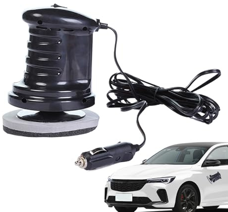Auto Poliermaschine 12V Poliergerät Für Fahrzeuge | Karosseriepolitur Auto Pflegezubehör Für Motorrad Möbel Holzrestaurierung Garage Heimwerkstatt