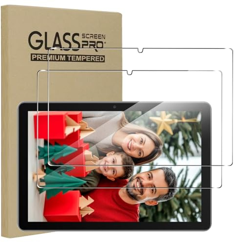 NUCNOK 2 Stück Schutzfolie für TABWEE K10 Tablet (10 Zoll) Folie,9H Härte Panzerfolie, Anti-Kratzen, Anti-Bläschen,HD Displayschutz