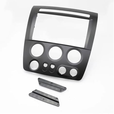 Fascia du Panneau Radio pour Hummer H3 2005-2010 Automobile Audio Fascia Cadre CD DVD Radio LHD 2DIN Stéréo Tableau De Bord Face Plaque Panneau Montage Kit
