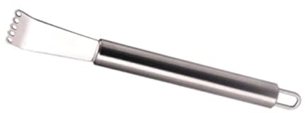 Zesteur et éplucheur en acier inoxydable pour agrumes 5 trous pour zeste sans effort des citrons et oranges Passe au lave-vaisselle avec trou de suspension pour un rangement facile