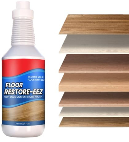 Parkett Renovierer Kratzer, Floor Restore Eez, 150ml Schutzlösung für Holzböden, Boden Erneuerungsmittel, Langanhaltender Holzfußbodenpolitur, für Erneuert Schützt Glänzt Laminat Vinylböden