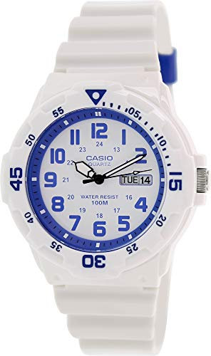 Casio Orologio Donna Analogico Al quarzo con cinturino Silicone MRW-200HC-7B2VD