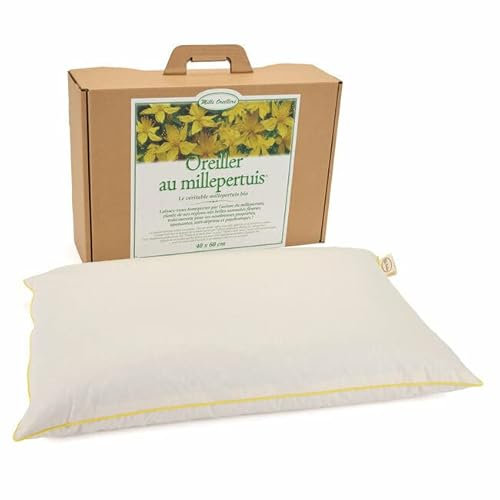 Organic St John's Wort and Spelt Pillow 40 x 60 cm
