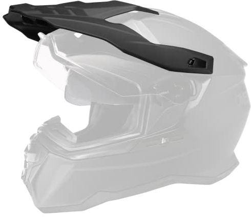O'NEAL | Ersatzschirm Motorrad-Helm | Enduro Adventure Street | Ersatzschirm für den D-SRS Helmet Solid V.22 | Visor D-SRS Helmet Solid V.22 | Erwachsene | Schwarz