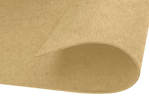 INNSPIRO Acrylfilz beige Blätter 20 x 30 cm x 2 mm. 220 g/m² 10 Stück.