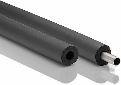 Rohrisolierung 2m EPDM Kautschuk Außenbreich geeigent UV-, Oz-. und Witterungsbeständig, HiTemp & Solar Temp. bis 150° (175°)* | 18mm Lochdurchmesser x 9mm Dämmstärke | AEROFLEX® (HT)