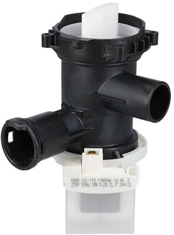 LUTH Premium Profi Parts Ablaufpumpe kompatibel mit Bosch 00146083 Hanning mit Kopf Sieb für Waschmaschine