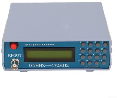 Generador de señal RF 0.5MHz a 470MHz Generador de señal Generador de fuente de señal Probador para educación de comunicación inalámbrica aeroespacial