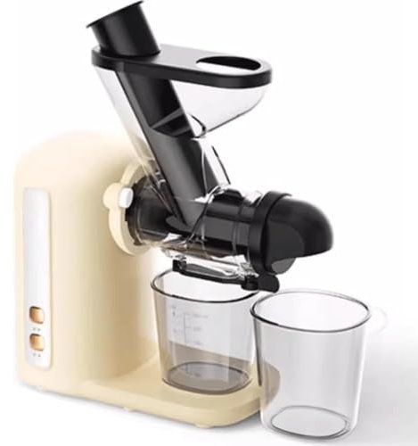 OZLMBERN Spremiagrumi per Uso Domestico Separazione dei Residui di Frittura Estrattore di Succo Piccolo Elettrico Completamente Automatico Sedano Verde Spremiagrumi