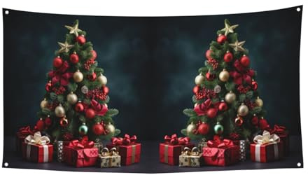 Cartel de fiesta con estampado de Feliz Navidad para Navidad, Halloween, cumpleaños, reuniones de amigos.