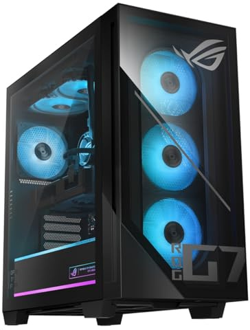 ASUS ROG G700 (2025) Gaming Desktop PC, Intel® Core™ Ultra 7 265F, NVIDIA® GeForce RTX™ 5070Ti, 1TB M.2 NVMe™ PCIe® 4 SSD, 16GB DDR5 RAM, Windows 11 Home