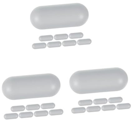 DIYEAH 3 Ensembles Joint De Siège De Toilette Pare-chocs De Bidet Pour Siège De Toilette Remplacement Du Pare-chocs De Toilette De Toilette 8 Pièces * 3